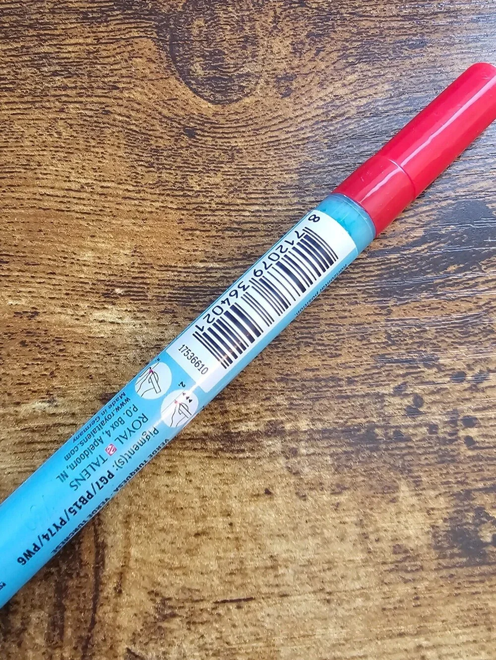 Royal Talens Amsterdam Acrylic Marker 661 2MM Round Nib Blue